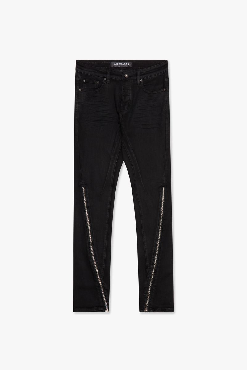 "RUNNER" Jeans JET BLACK