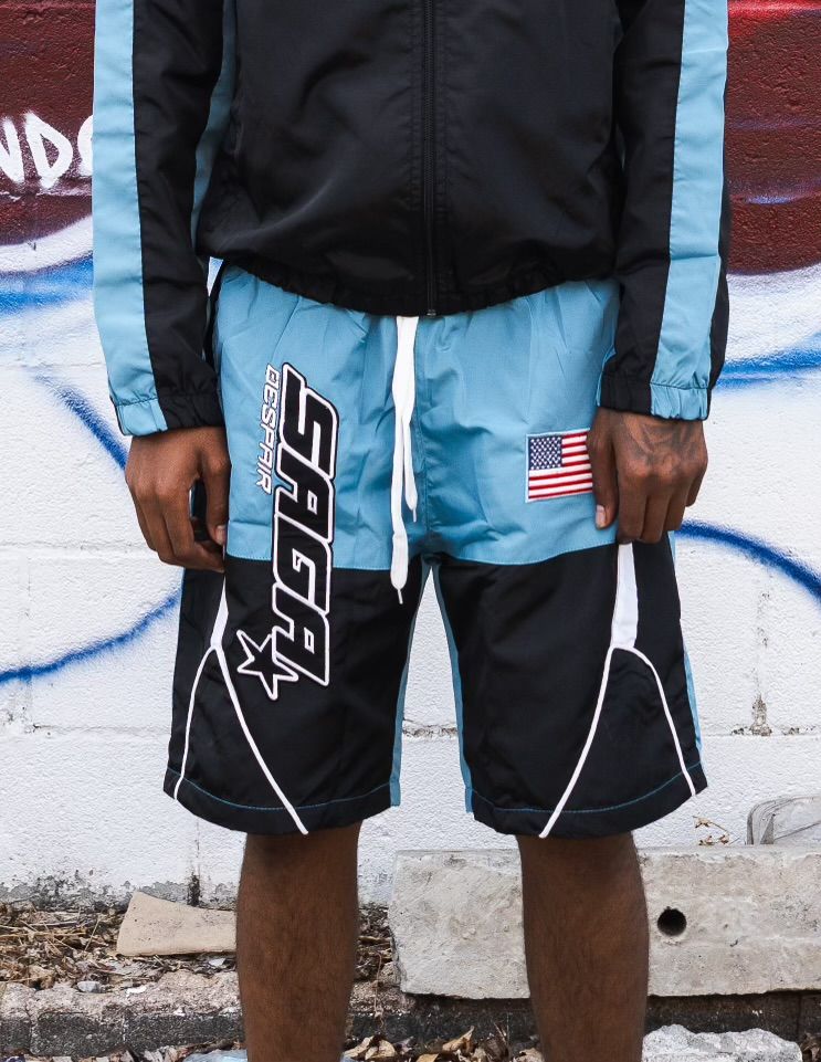 SBS Nylon Shorts/BLUE