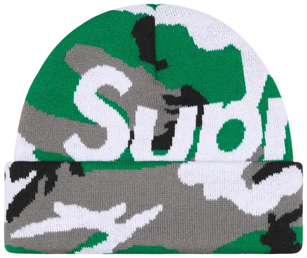 Supreme Beanie/ Grn Camo