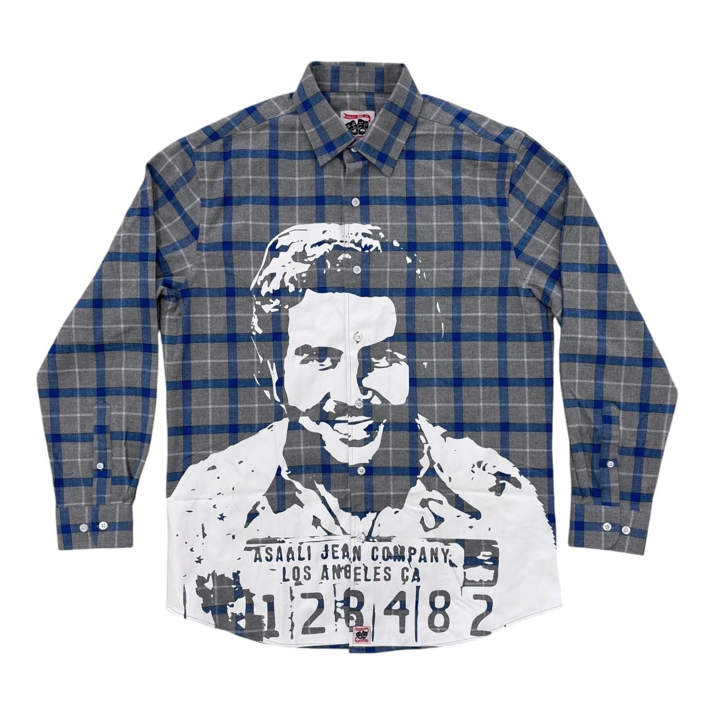 CARTEL FLANNEL-BLU