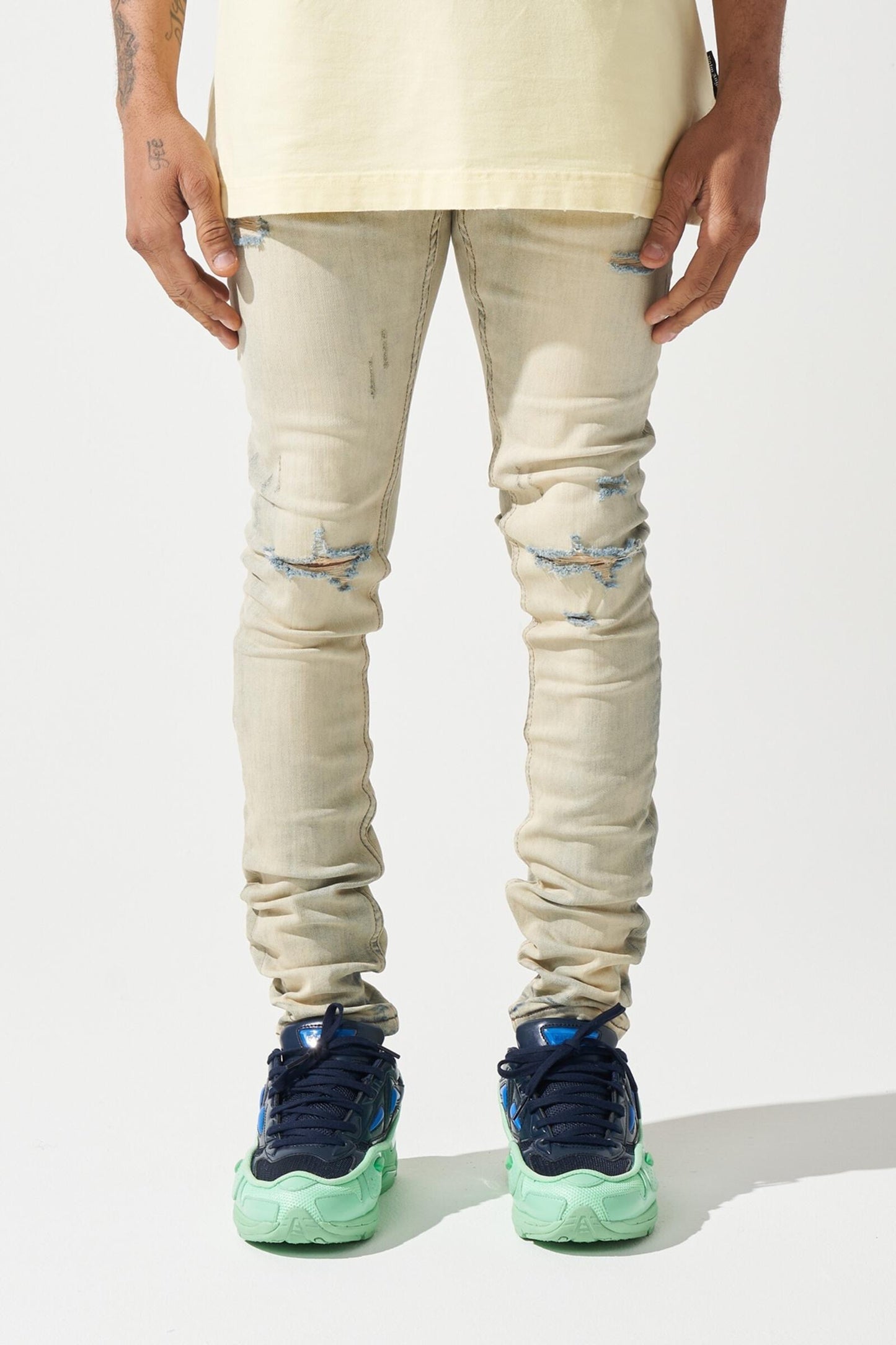 ''Chalk'' Jeans