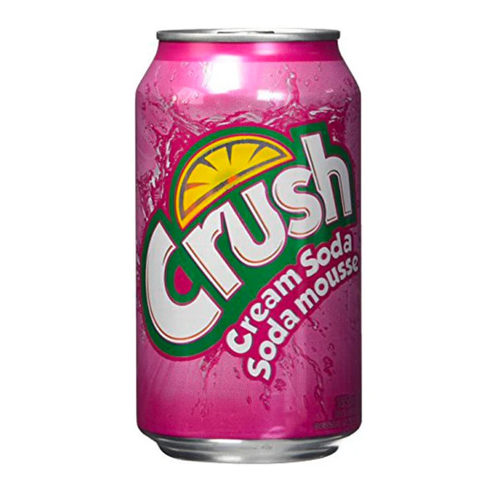 CRUSH CAN-CREME SODA