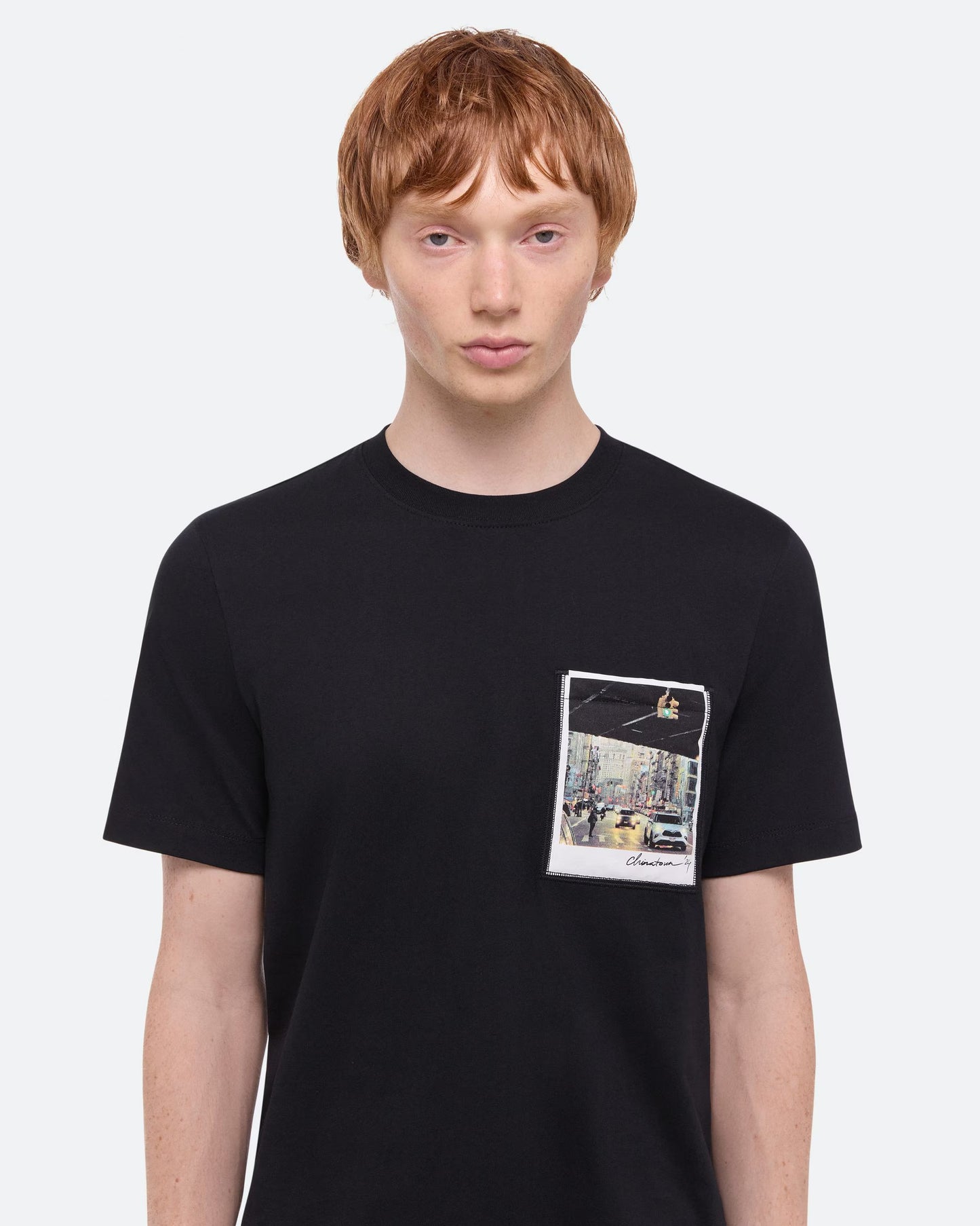 Overpass Postcard T-Shirt/BLK