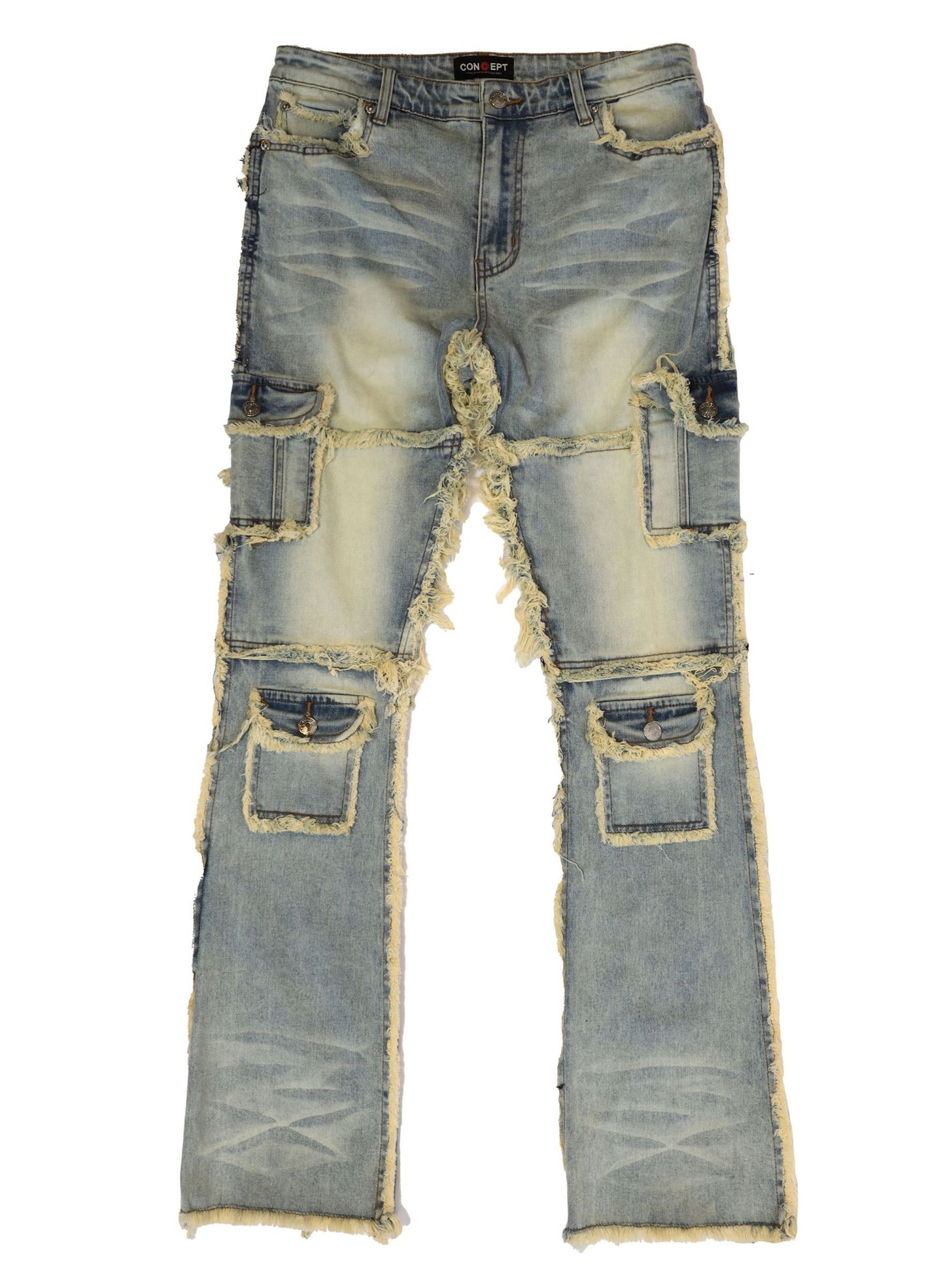 "Barrow" Blue Wash jeans