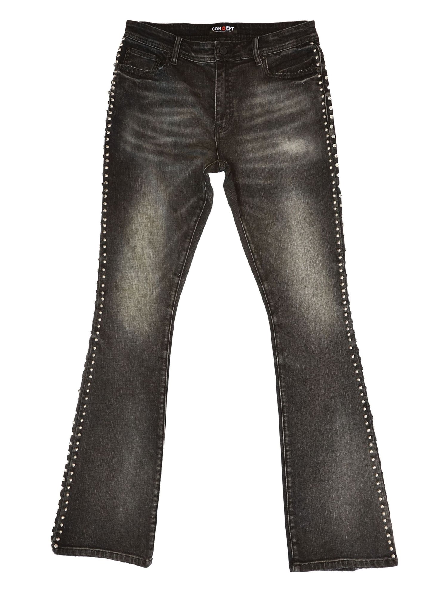 "Foundry" Black Wash Jeans