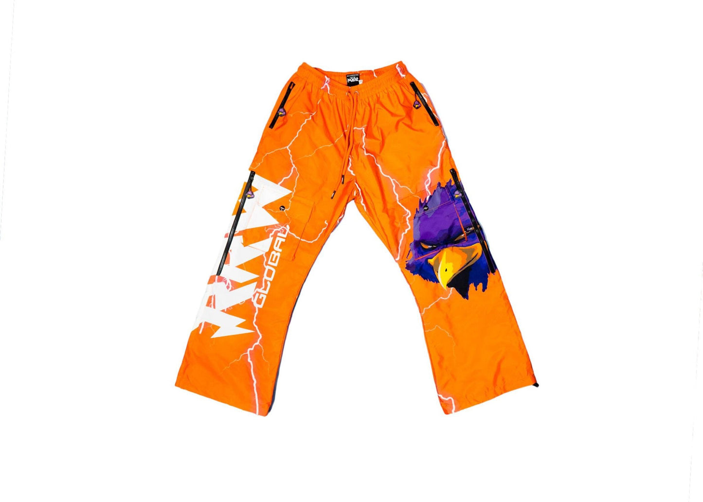 Orange RRW Lightning Pants