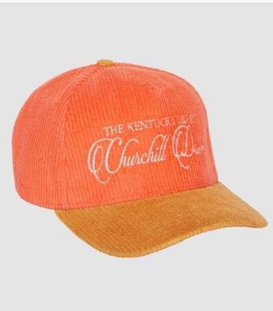 Homme Femme corduroy hat-ORANGE