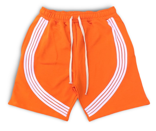 RFRM MOHAIR SHORTS- ORANGE