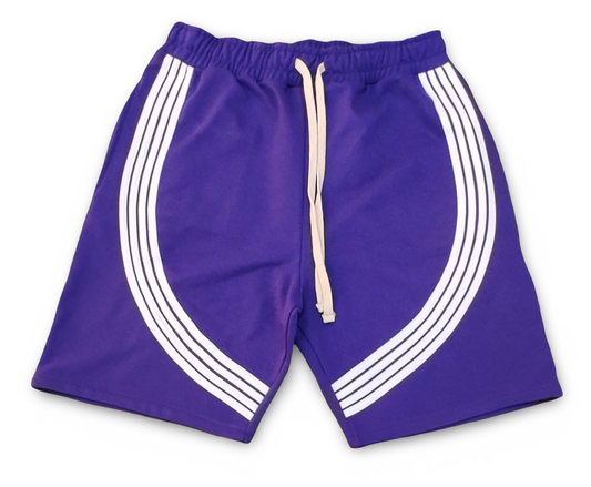 RFRM MOHAIR SHORTS-PURPLE