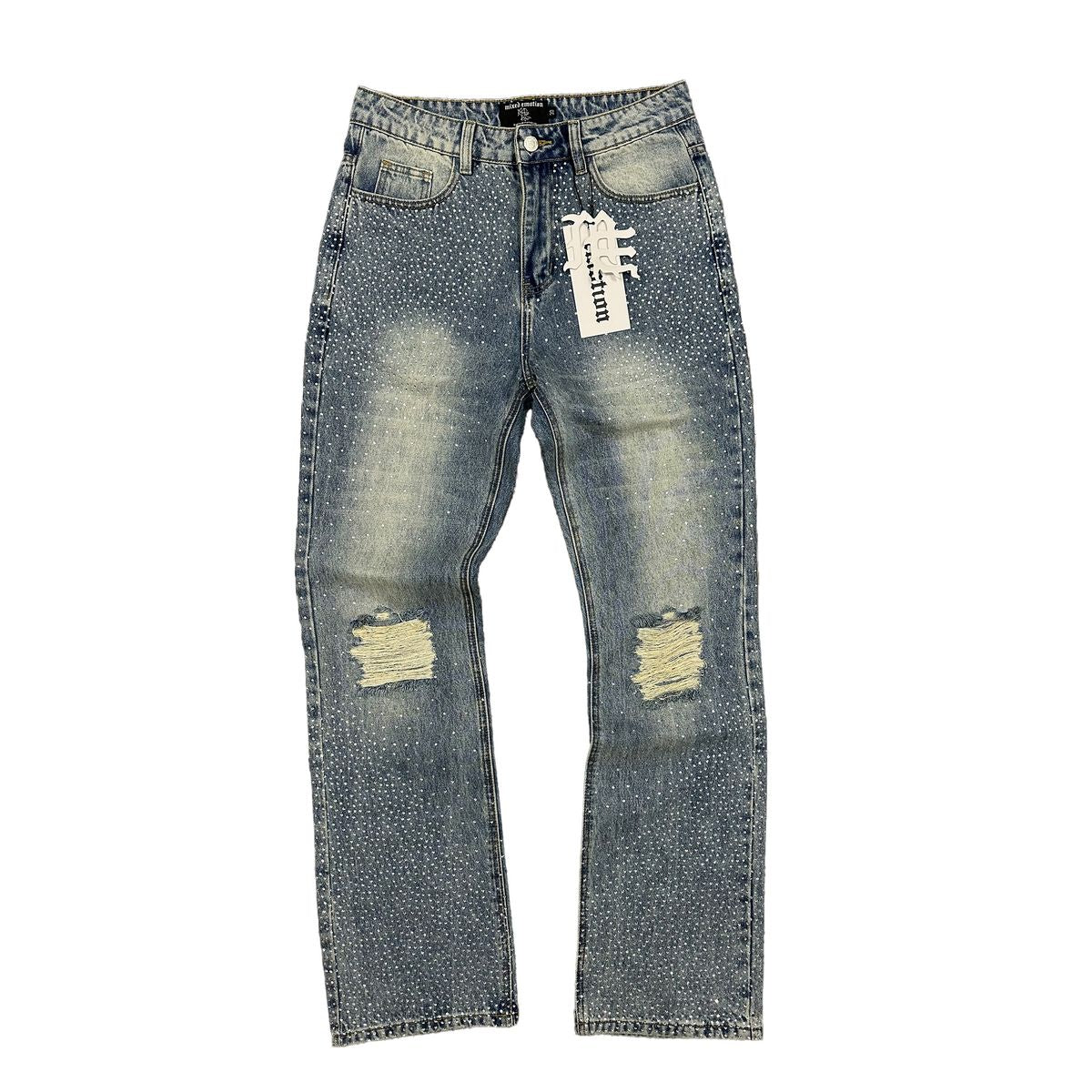 'ME' Rhinestone Jeans
