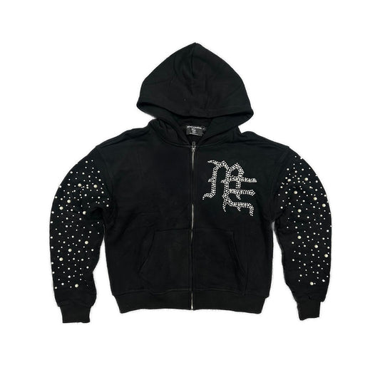 Mixed Emotion "Pearl"-BLK HOODIE