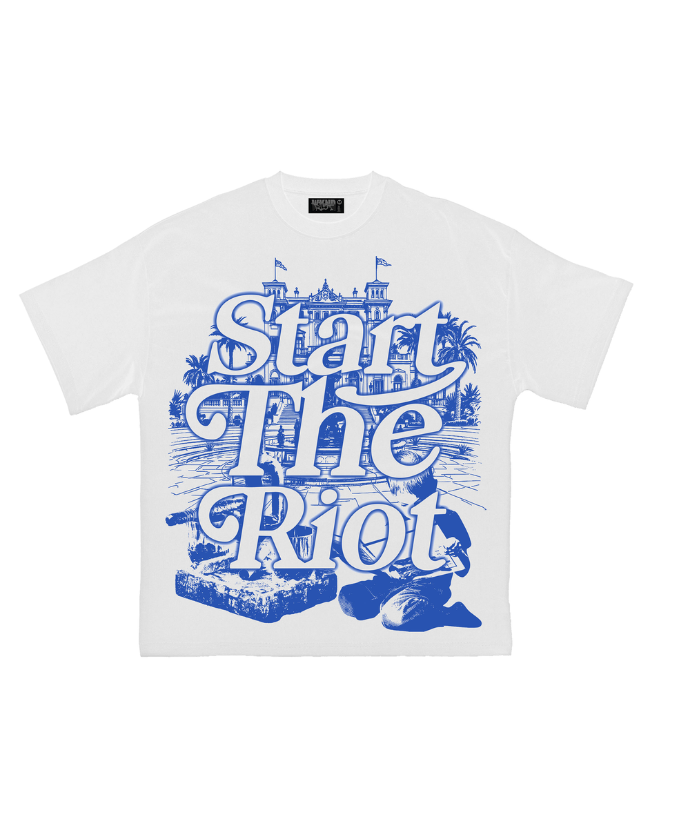 Courtyard tee-WHT