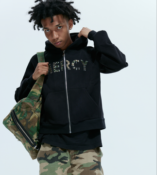Mercy X RVS "Etoile" Hoodie/blk