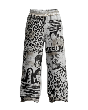Merlin Cheetah-SWEATPANTS