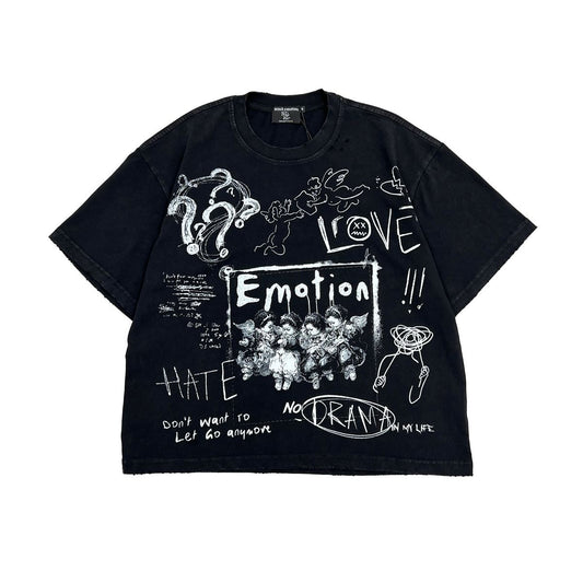 Mixed Emotion "Chaos"-BLK TEE