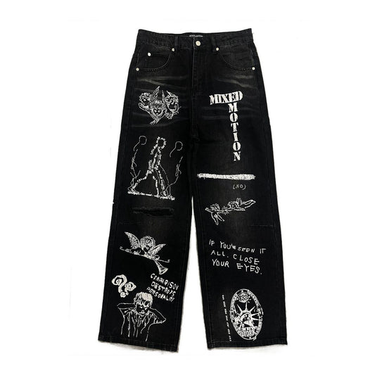 Black "Canvas" pants