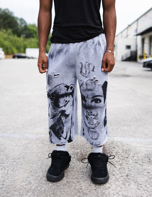 Notting Hill sweat short/GREY