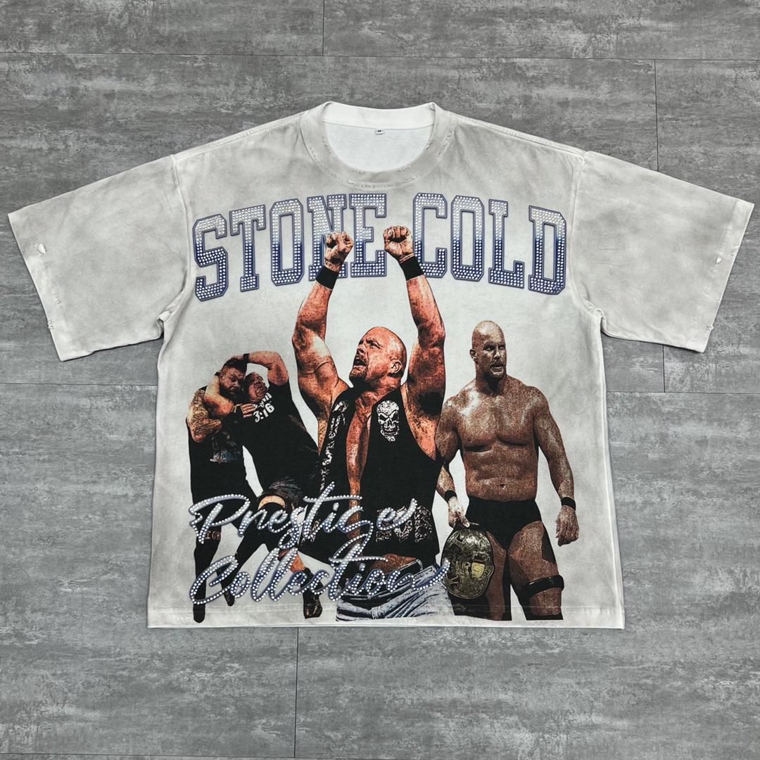 Stone Cold Tee/WHT