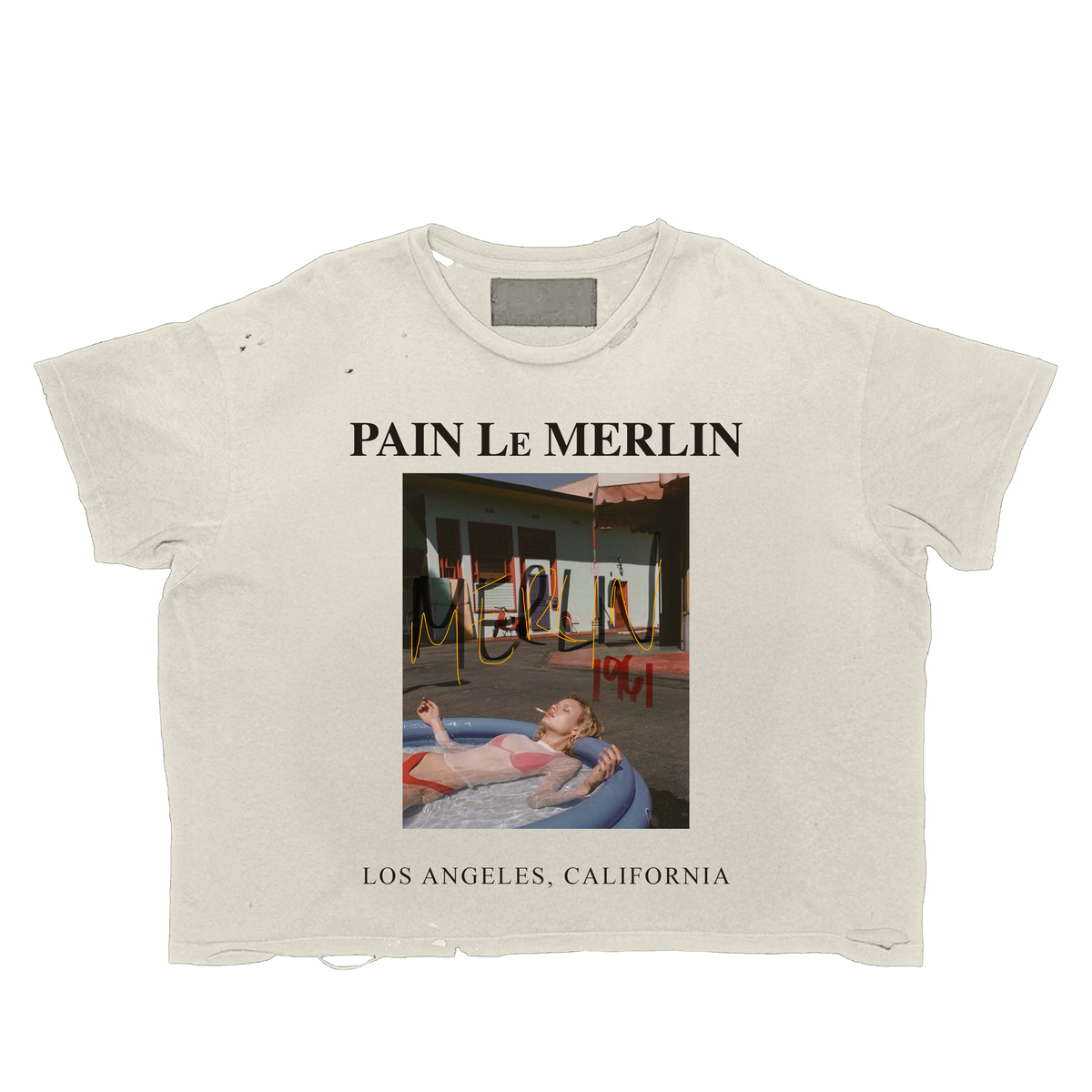 Polaroid Pic T-Shirt/WHT