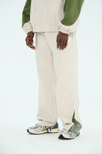 RVS WINDERBREAKER PANTS-CRM/GRN