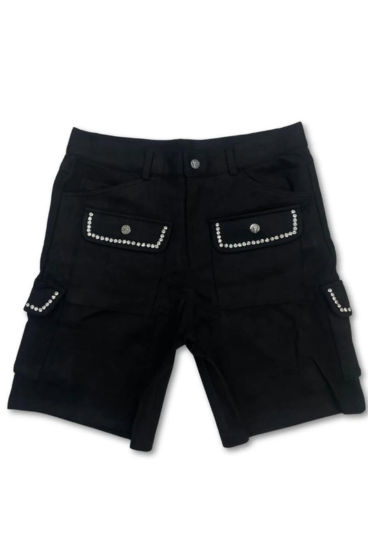 Deerskin Rhinestone-SHORTS