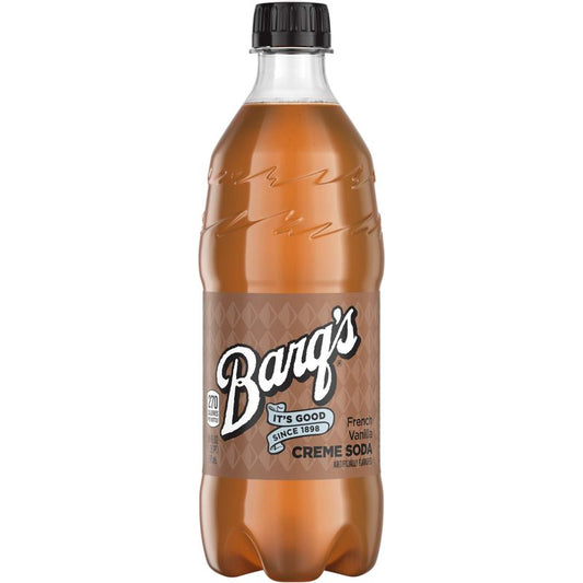 BARQS BOTTLE-FRENCH VANILLA CREME SODA