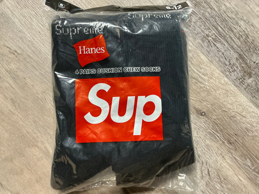 Supreme Socks/Blk