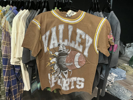 Valley Sport Dept Tee-Brown