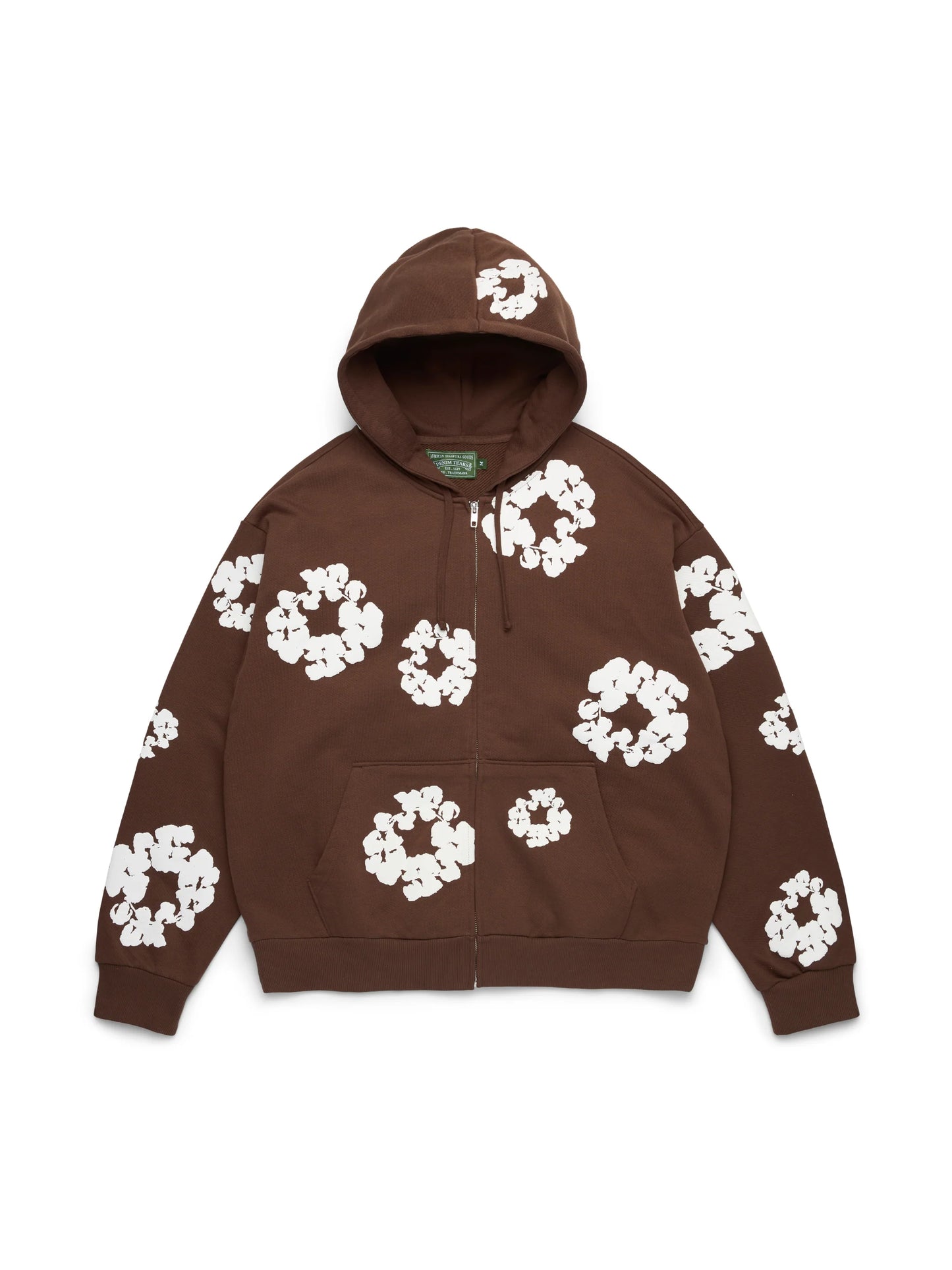 Denim Tears Zip-Up/BROWN