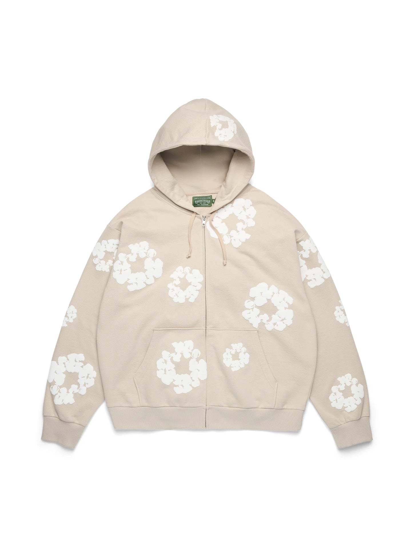 Denim Tears Zip-Up/CREAM