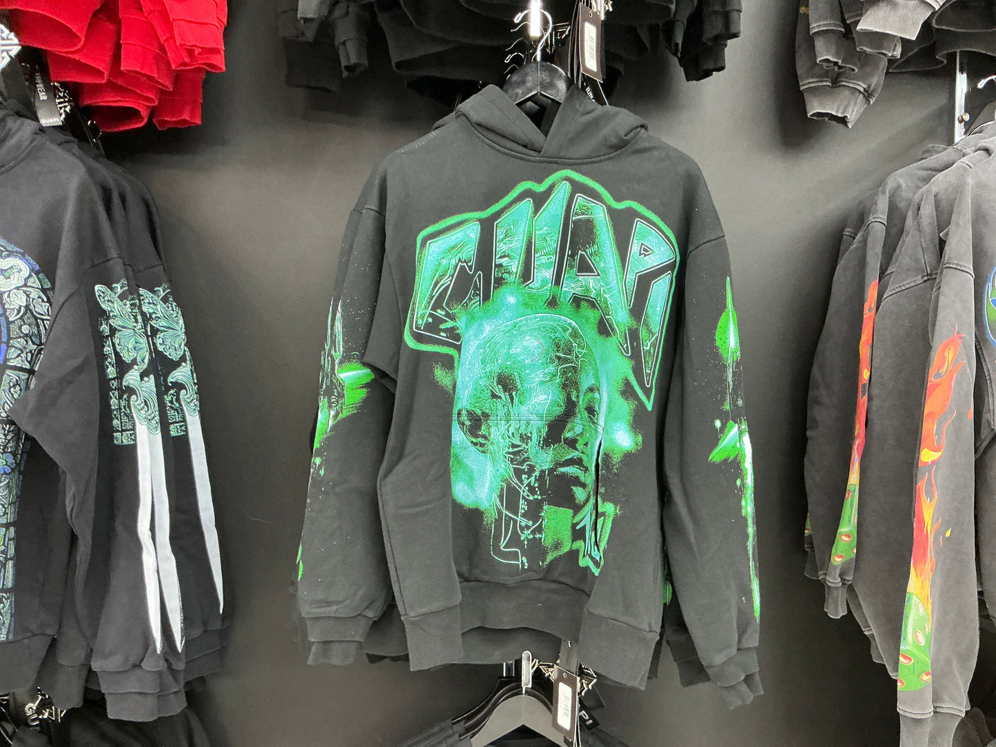 Obsidian Black Slime Hoodie