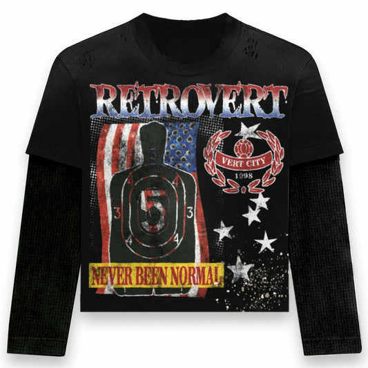 USA THERMAL LONGSLEEVE/Black