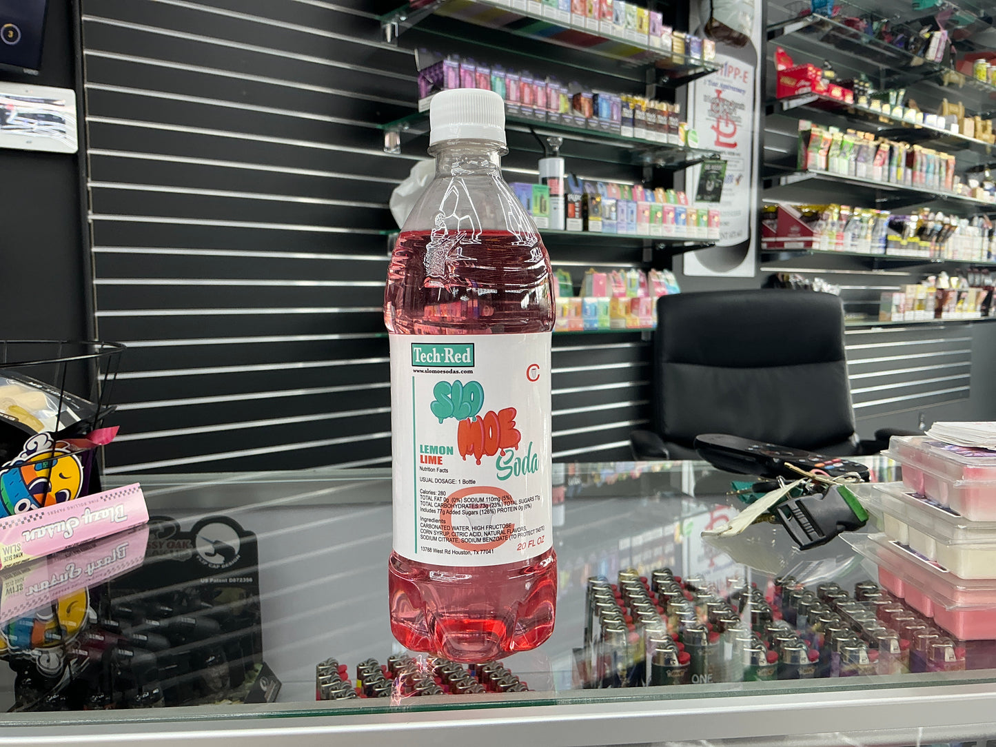 SLO-MOE- LEMON LIME/tech-red