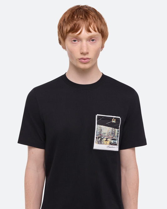 Overpass Postcard T-Shirt/BLK