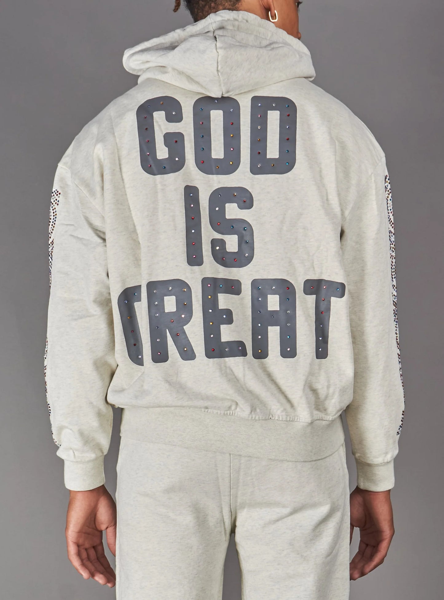 Politics Hoodie - Solis - Grey