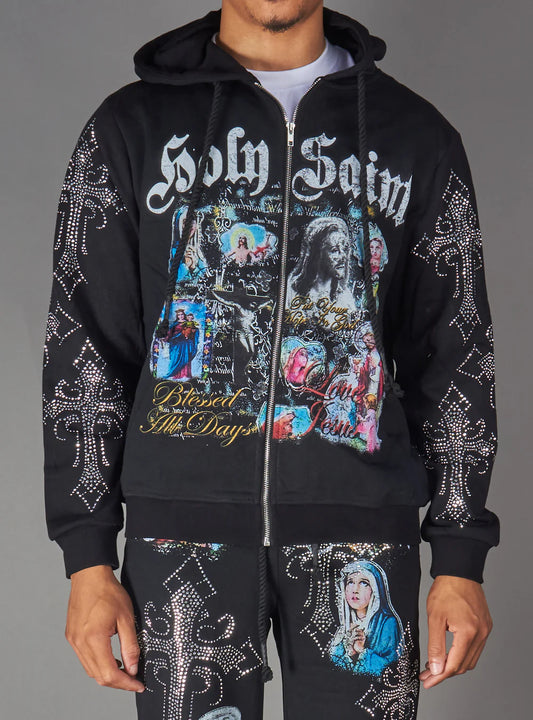 NME Hoodie - Yorin - Black