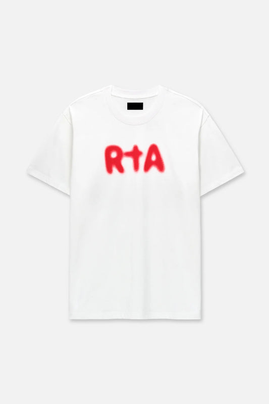 RTA COLIN TEE-RED/WHT