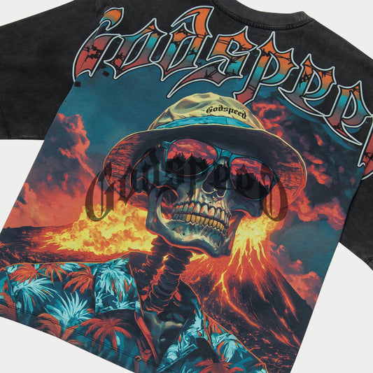 NATURAL DISASTER SHIRT/BLK