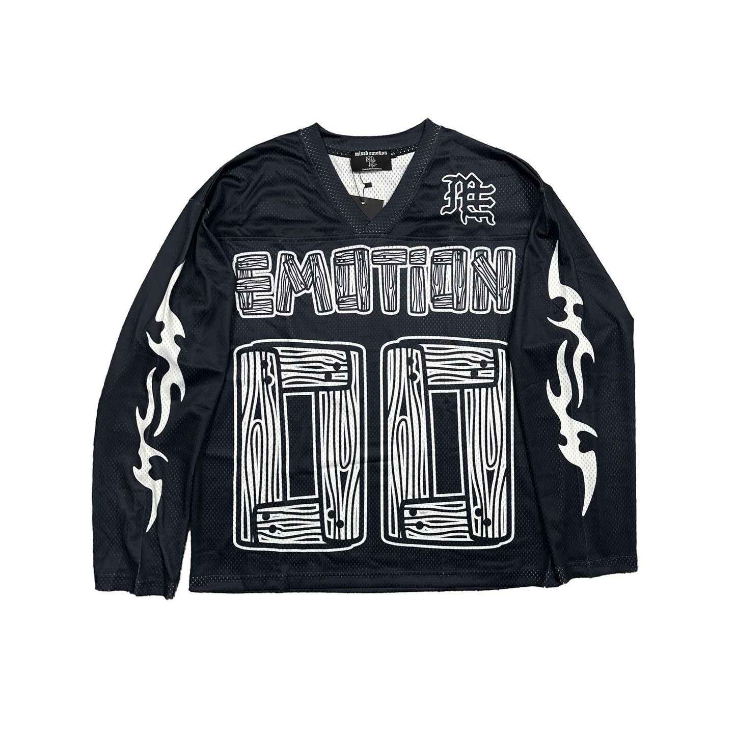Black 'Lightning' Long Sleeve