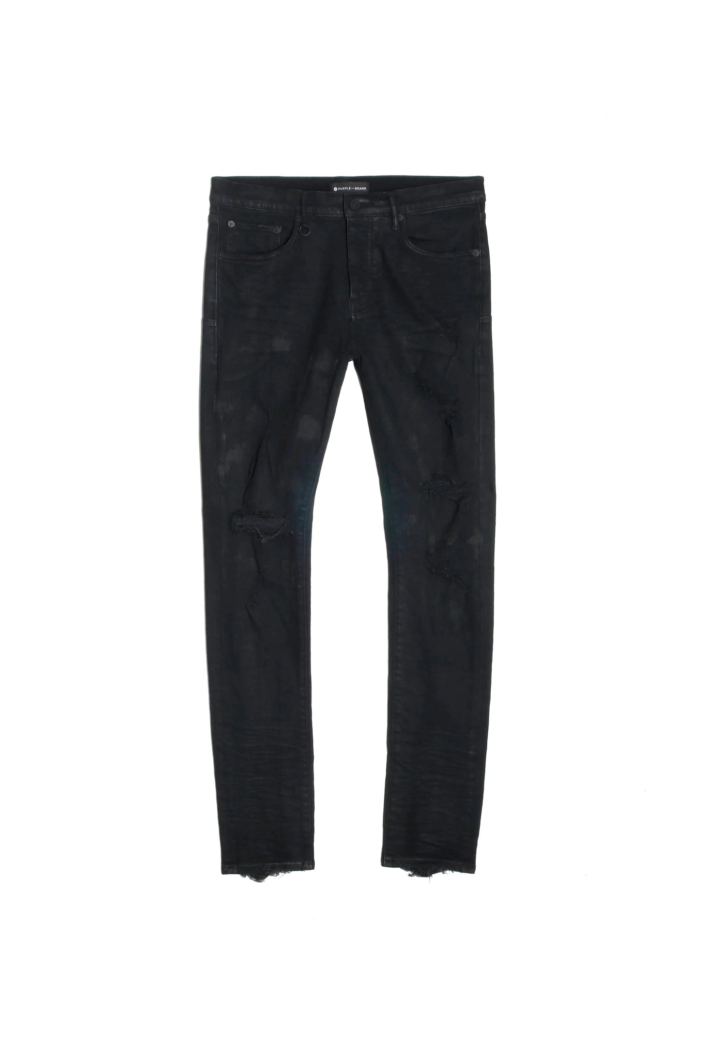 BLACK OIL SPILL JEANS