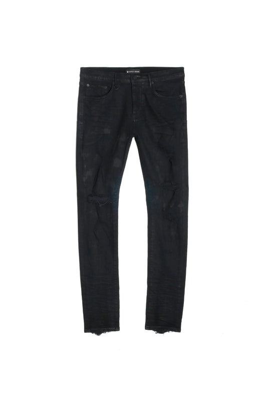 BLACK OIL SPILL JEANS