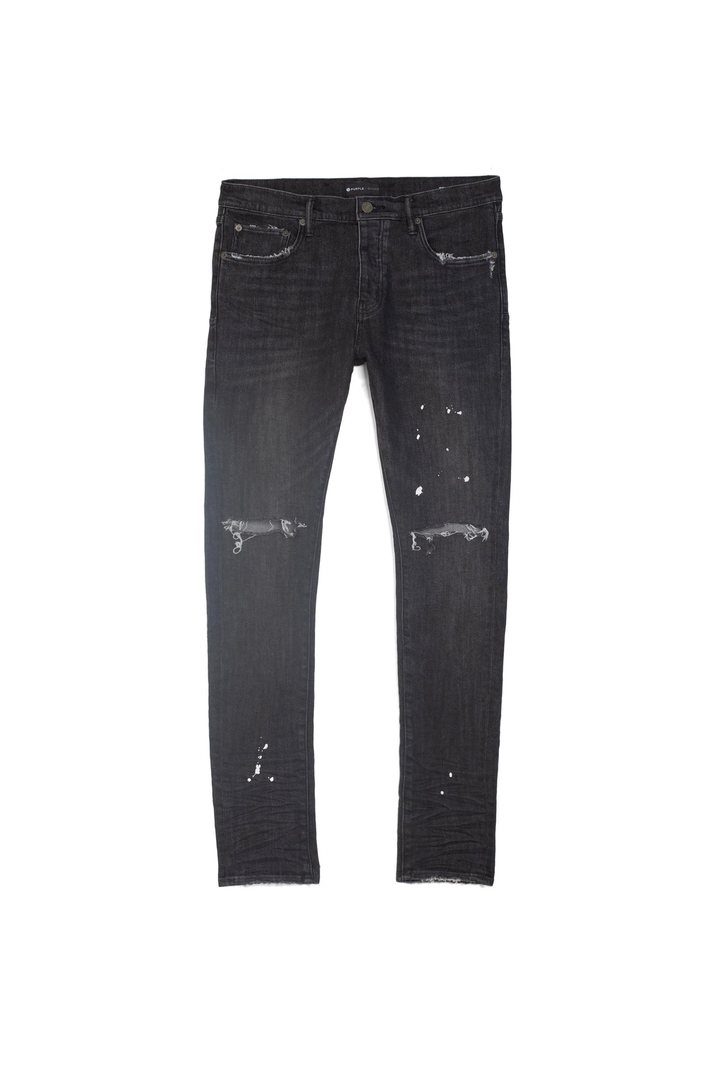 BLACK OVERSPRAY JEANS