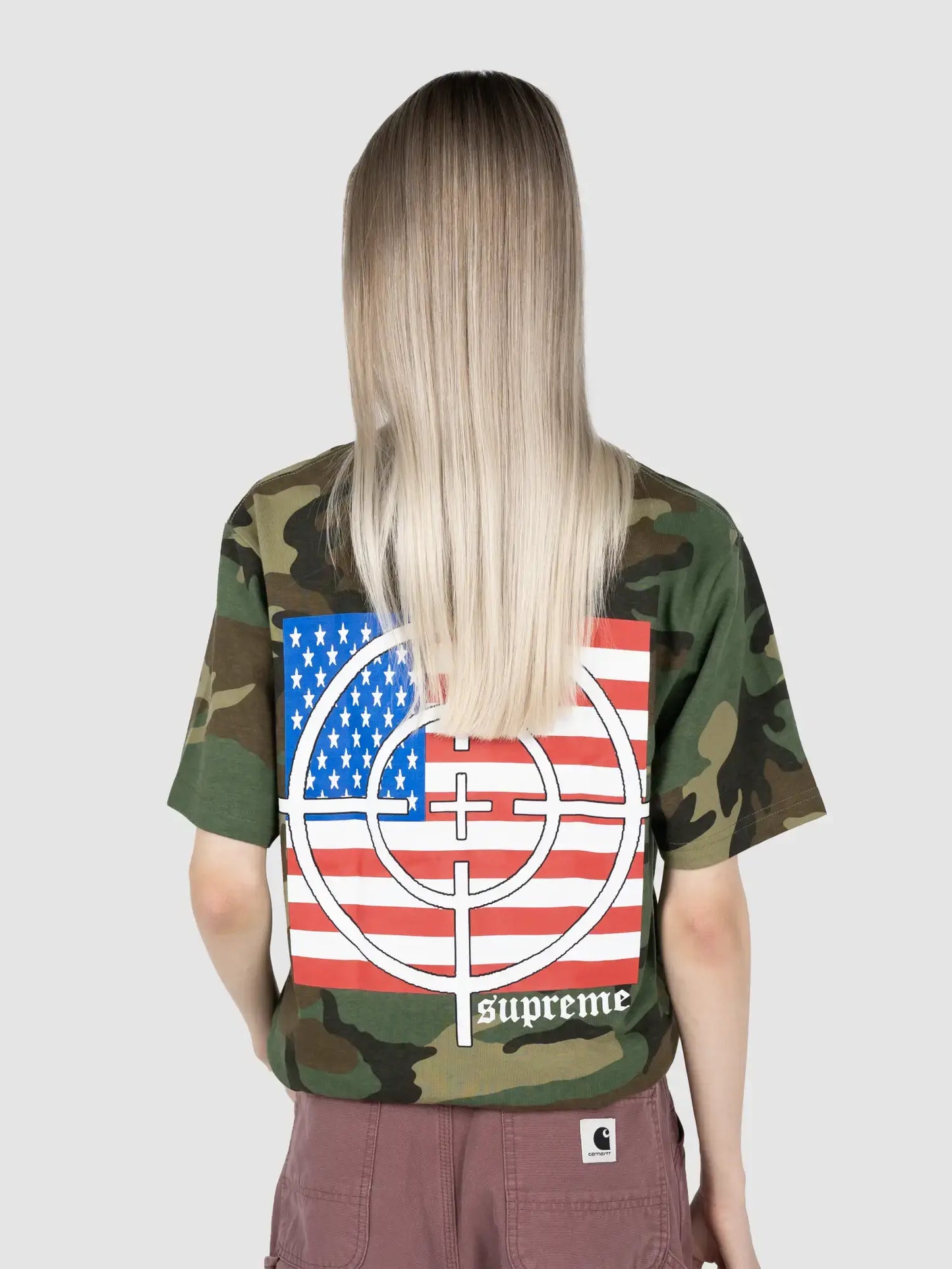 Supreme Target Tee/Camo