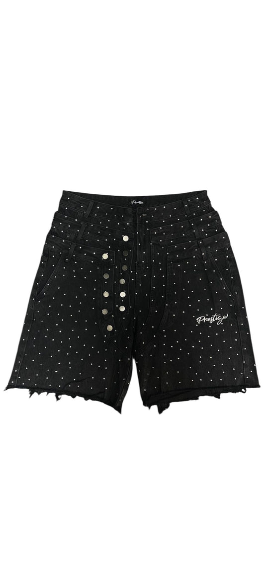 Triple Waisted Jorts BLK