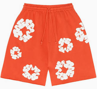 Denim Tears sweat short/ORANGE
