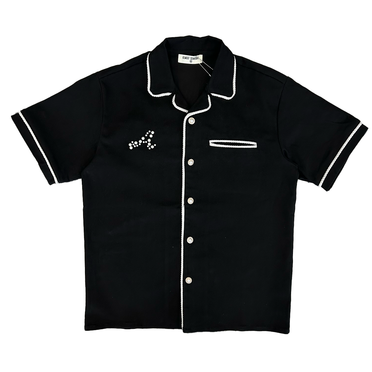 Belfort Button Up-BLK
