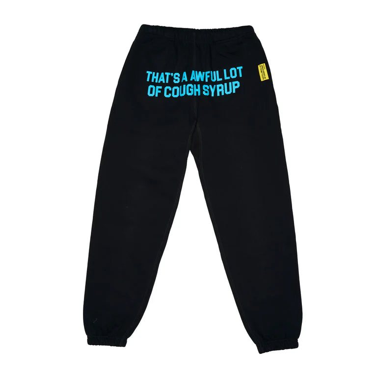 ALOCS BLACK/BLU SWEATPANTS