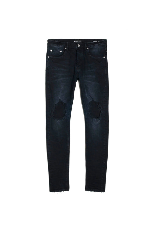 BLACK WASH BLOWOUT JEANS
