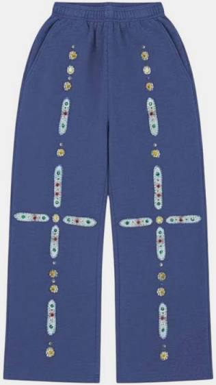 SAPHIRE SWEATPANTS/BLU